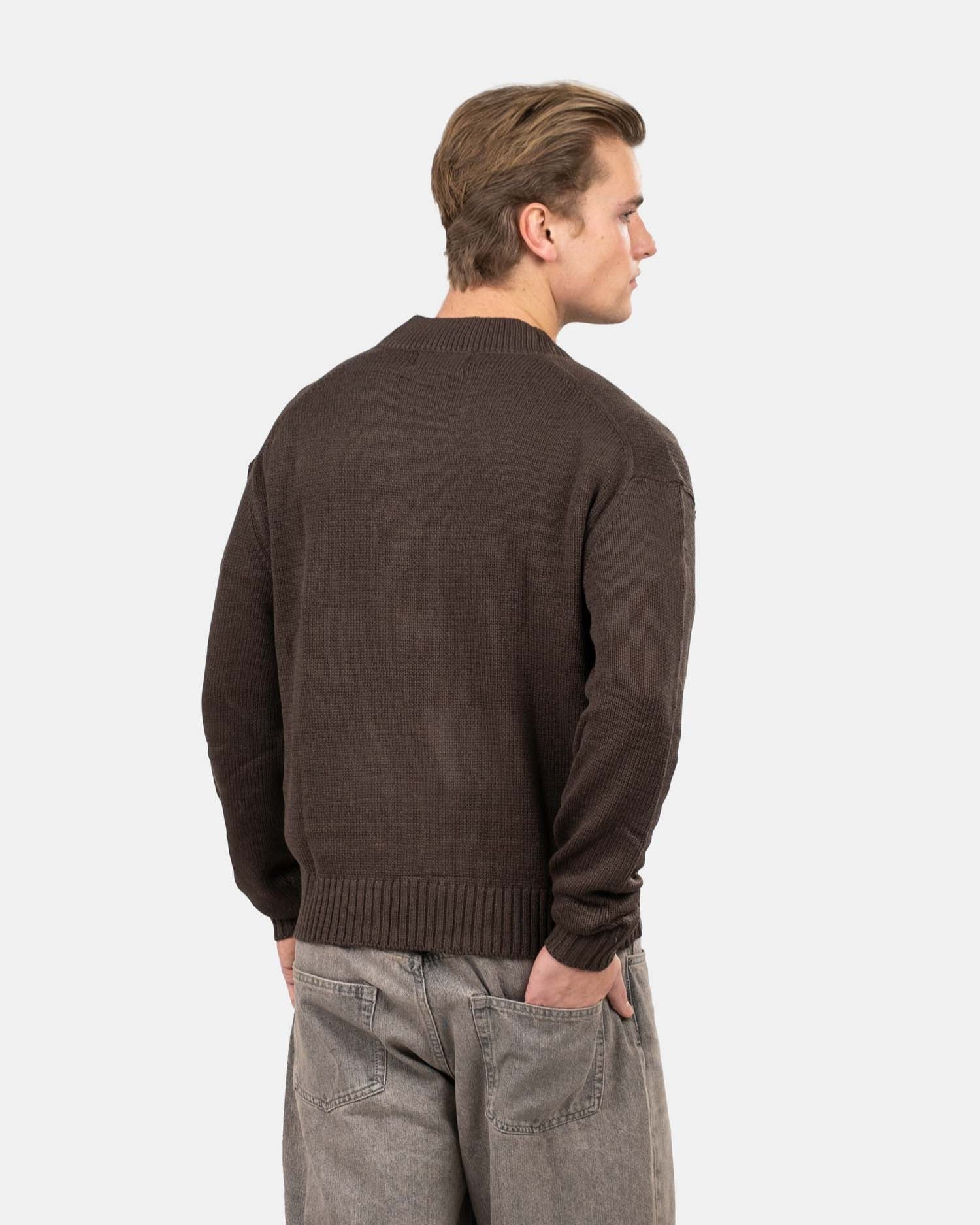 Cardigan With Pockets Brun | Skagen - clothing.dk